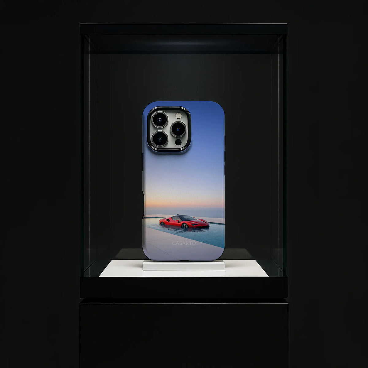 Handyhülle Luxury Red – Automotive Edition