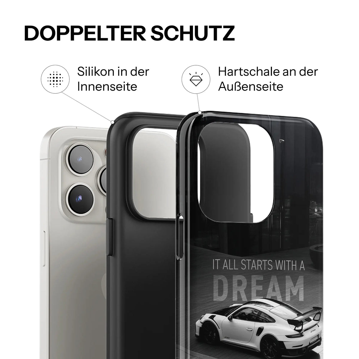 Handyhülle First Dream – Automotive Edition