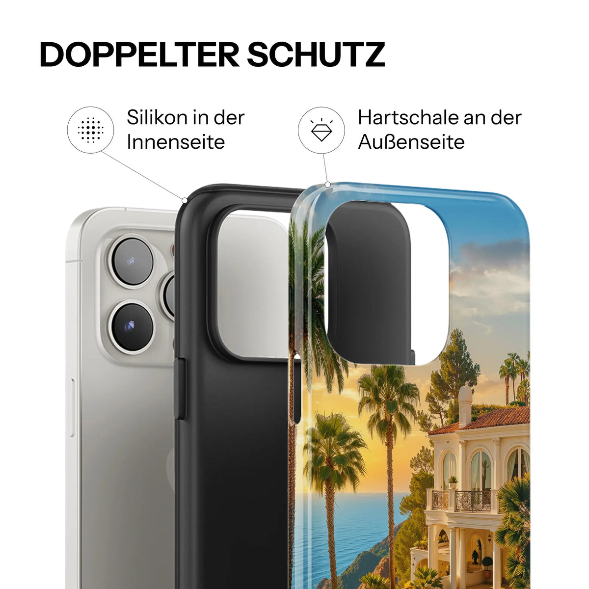 Handyhülle Golden Escape – Automotive Edition