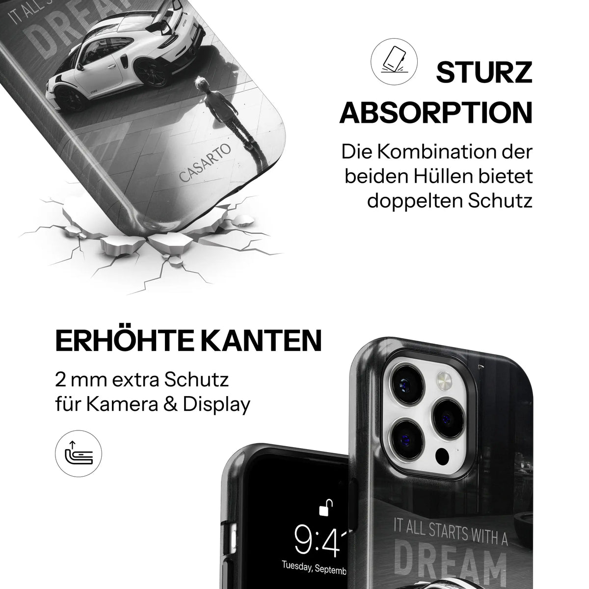 Handyhülle First Dream – Automotive Edition