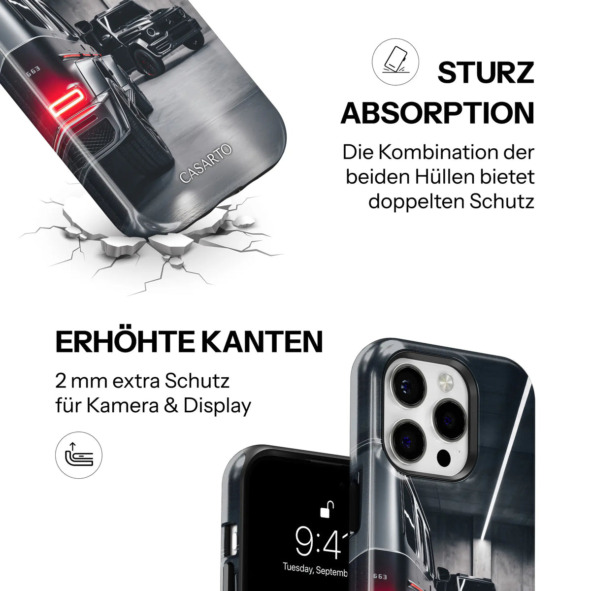 Handyhülle Black Authority – Automotive Edition