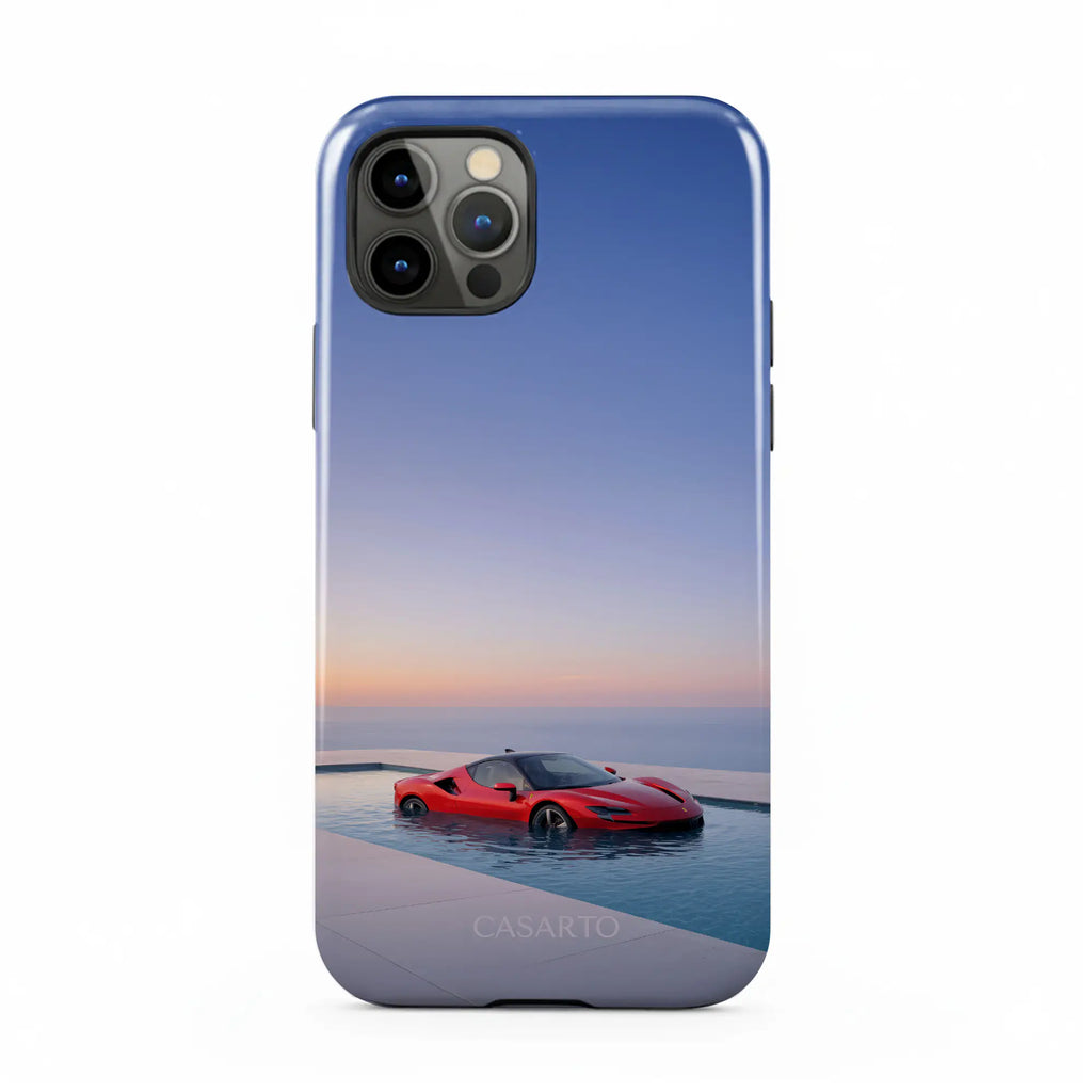 Handyhülle Luxury Red – Automotive Edition