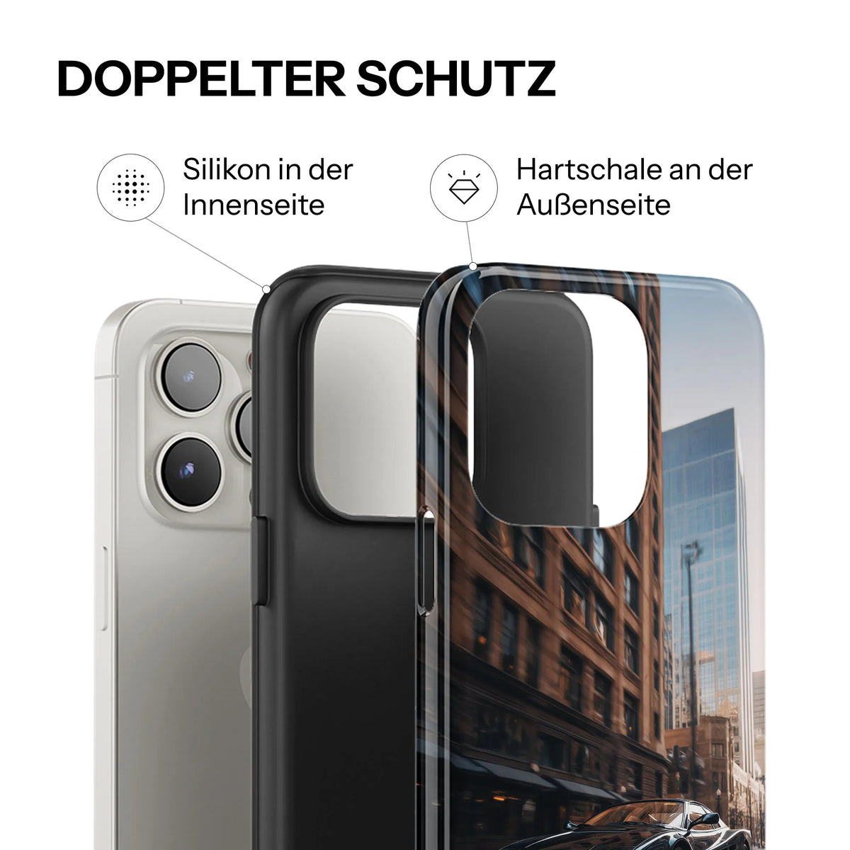 Handyhülle Fast Forward – Automotive Edition
