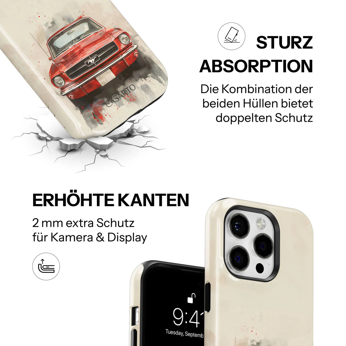 Handyhülle Mustang – Automotive Edition